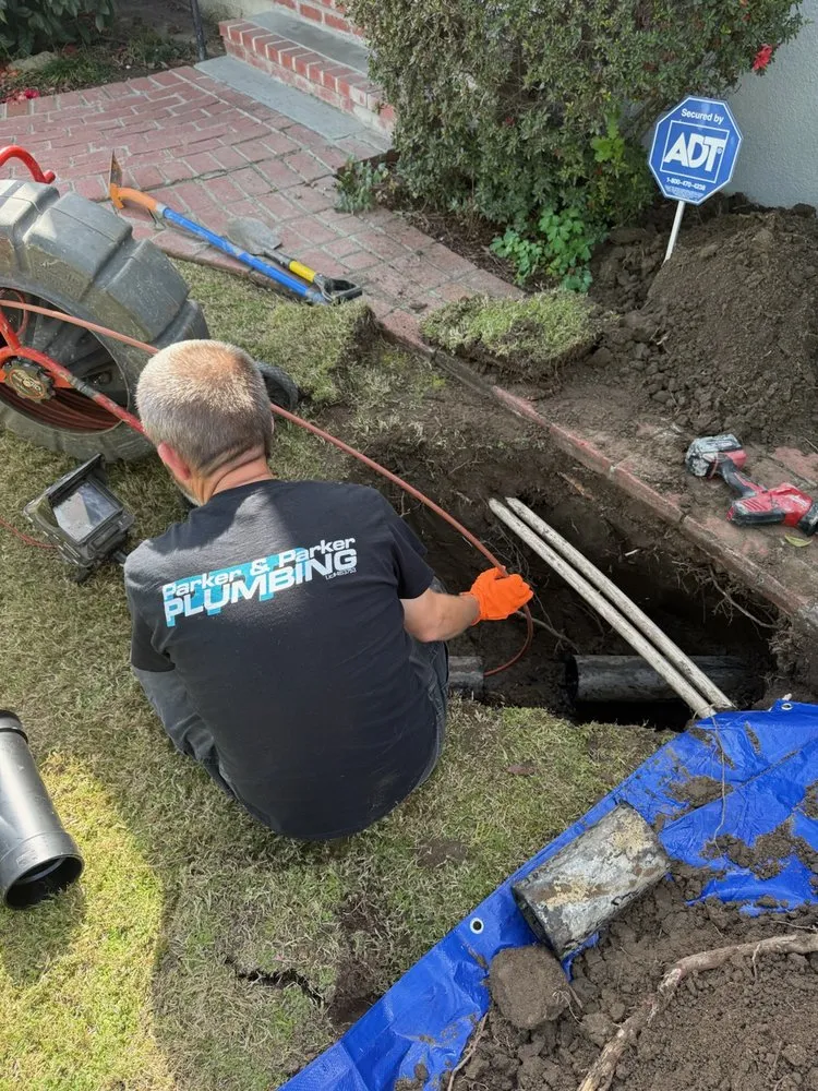 Slide of Parker & Parker Plumbing