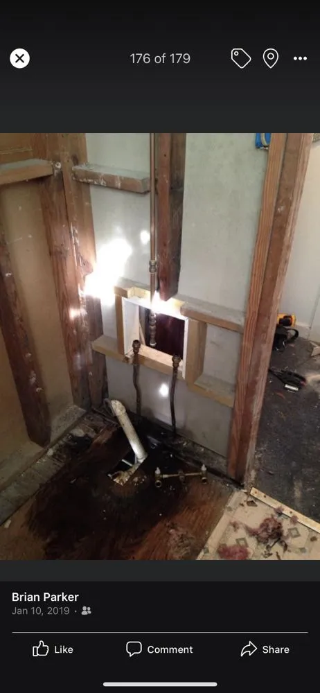 Slide of Parker's Plumbing Repairs