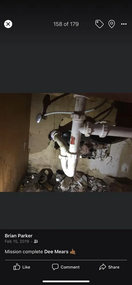 Slide of Parker's Plumbing Repairs
