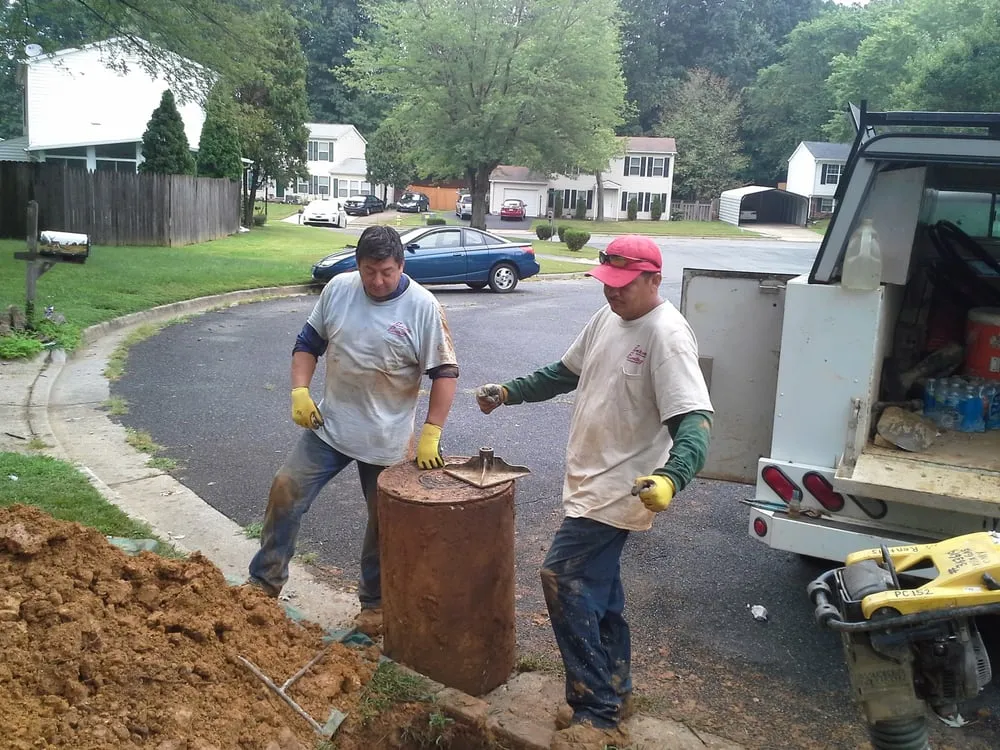 Slide of parkway plumbing