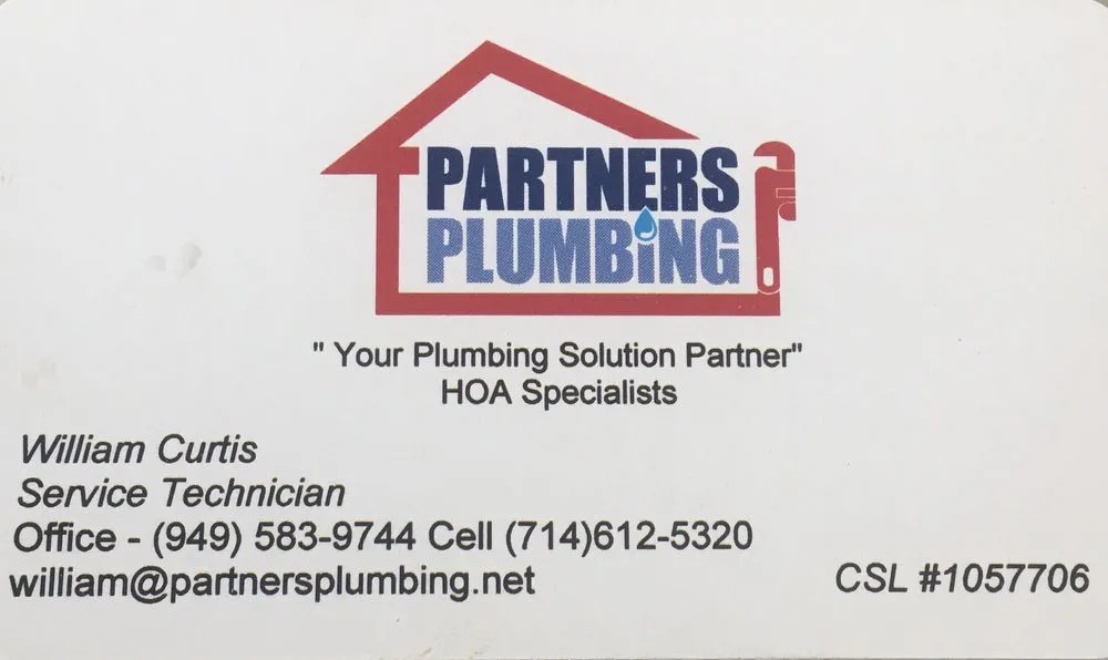 Slide of Partners Plumbing