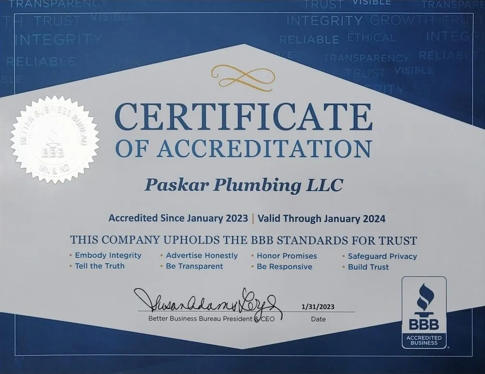 Slide of Paskar Plumbing