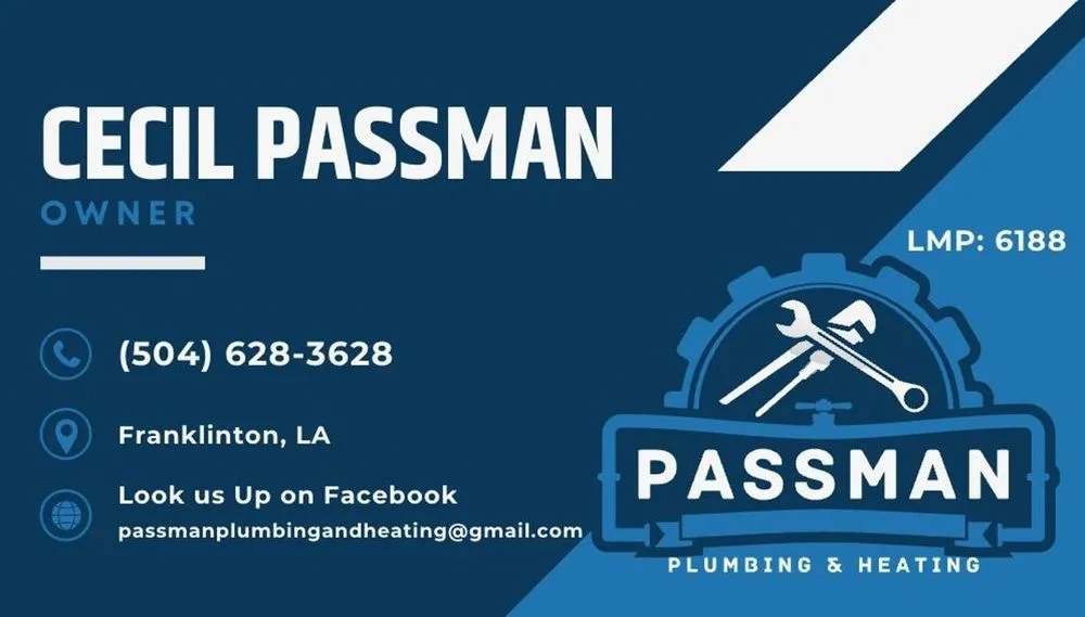 Slide of Passman Plumbing and Heating