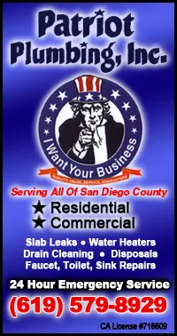 Slide of Patriot Plumbing