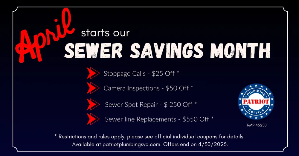 Slide of Patriot Plumbing Service