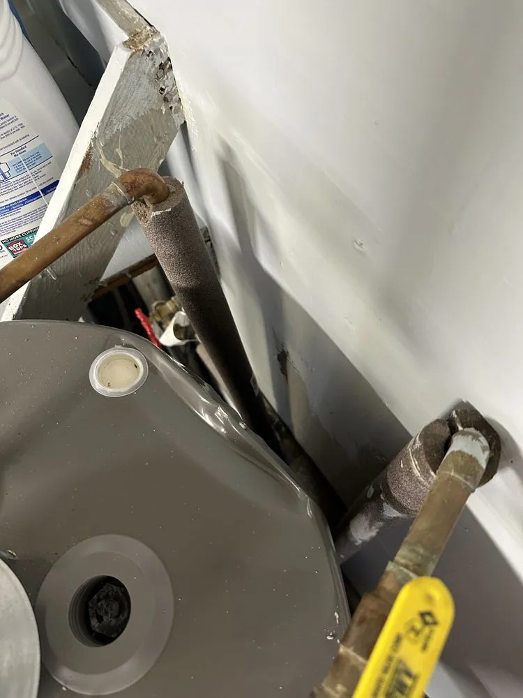 Emergency water heater service in Yorktown, VA by Patriot Plumbing
