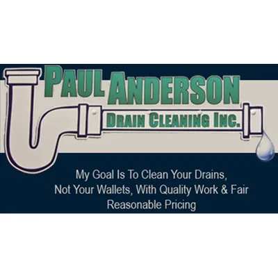Paul Anderson Drain Cleaning Logo