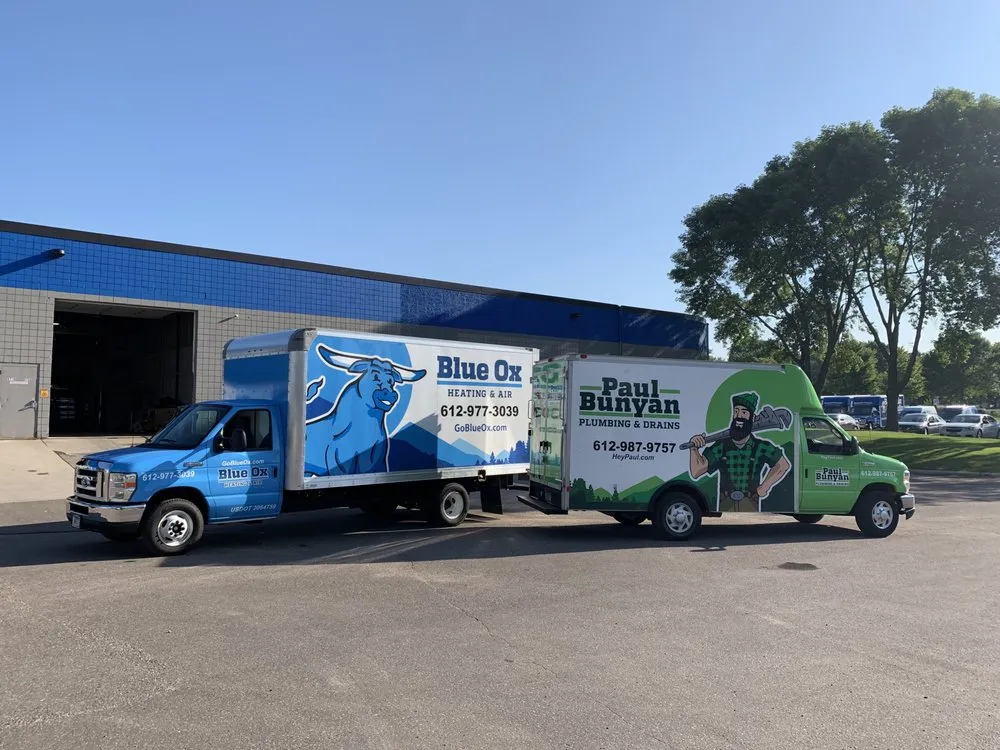 Slide of Paul Bunyan Plumbing & Drains