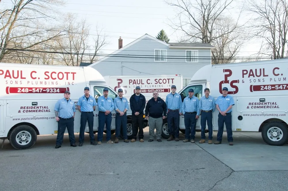 Slide of Paul C Scott & Sons Plumbing
