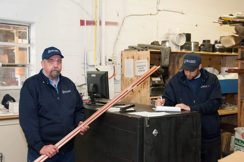 Slide of Paul C Scott & Sons Plumbing