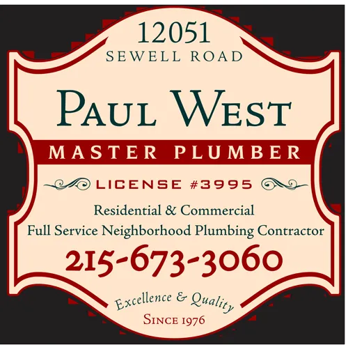 Slide of Paul West Plumbing Services