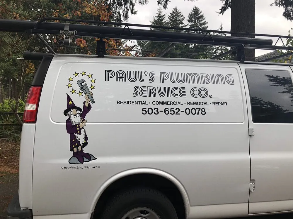 Slide of Paul's Plumbing Service