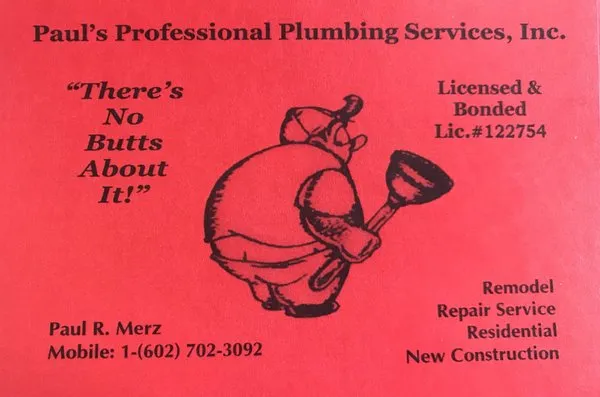 Paul's Professional Plumbing Services Logo