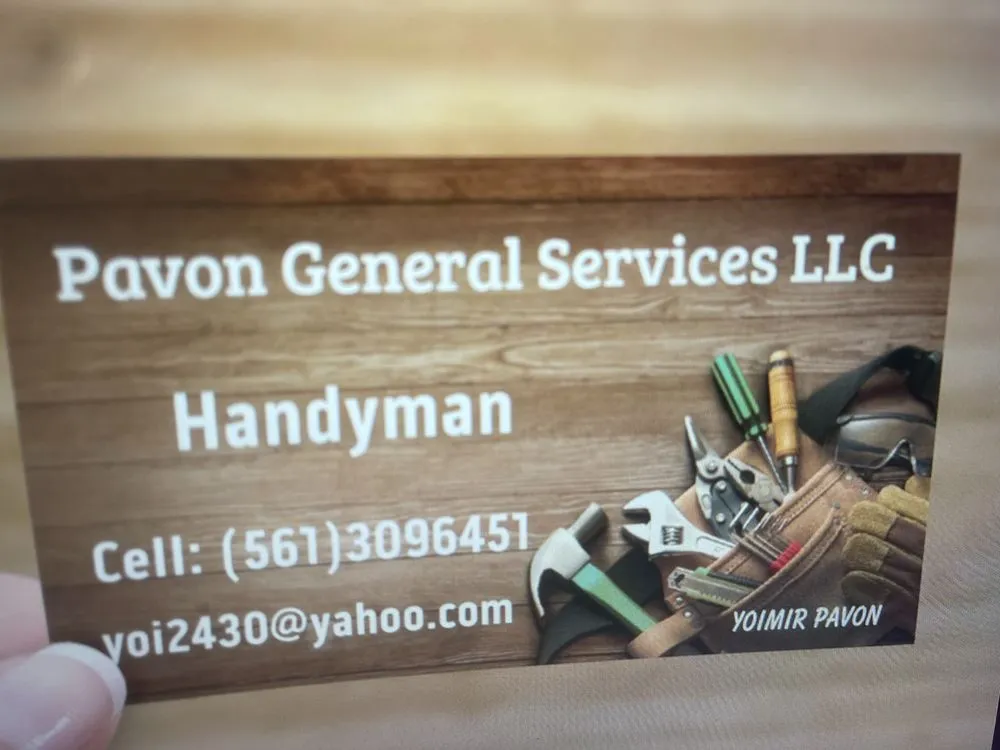 Slide of Pavon General Services