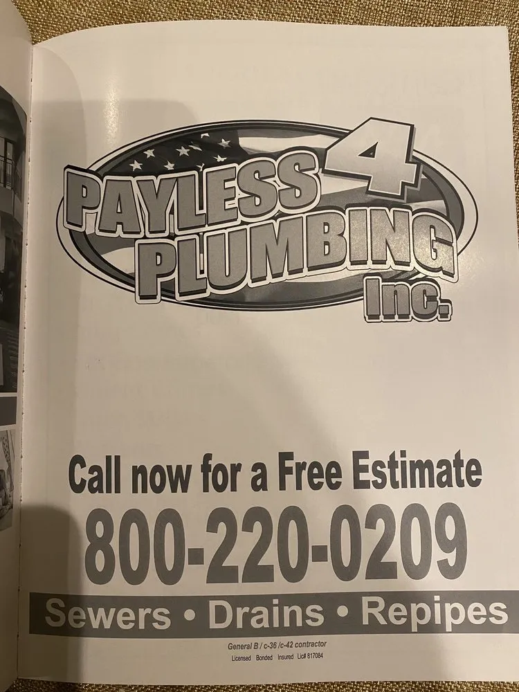 Slide of Payless 4 Plumbing