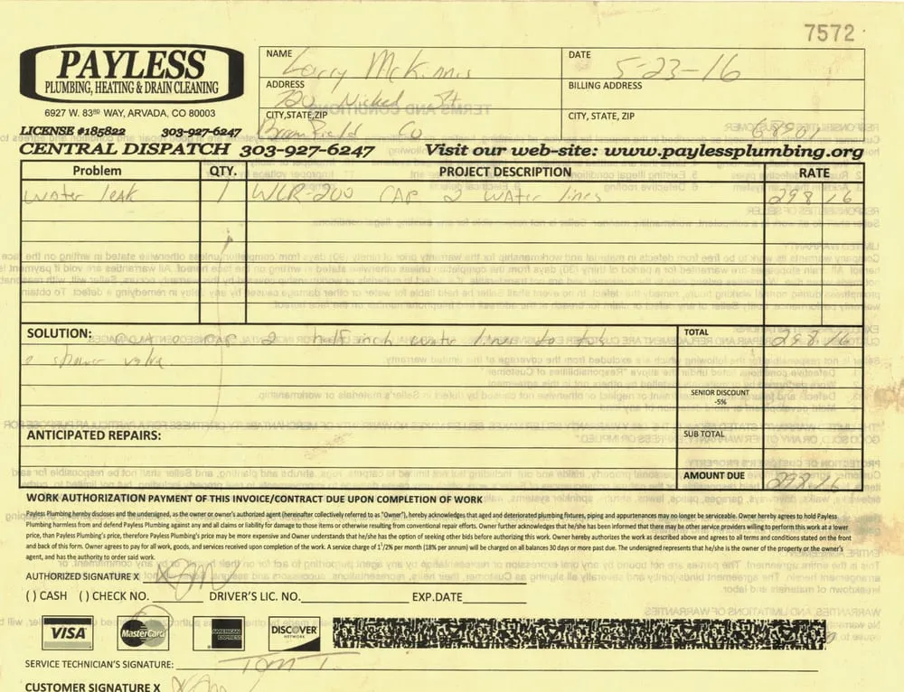 Slide of Payless Plumbing, Heating & Drain Cleaning