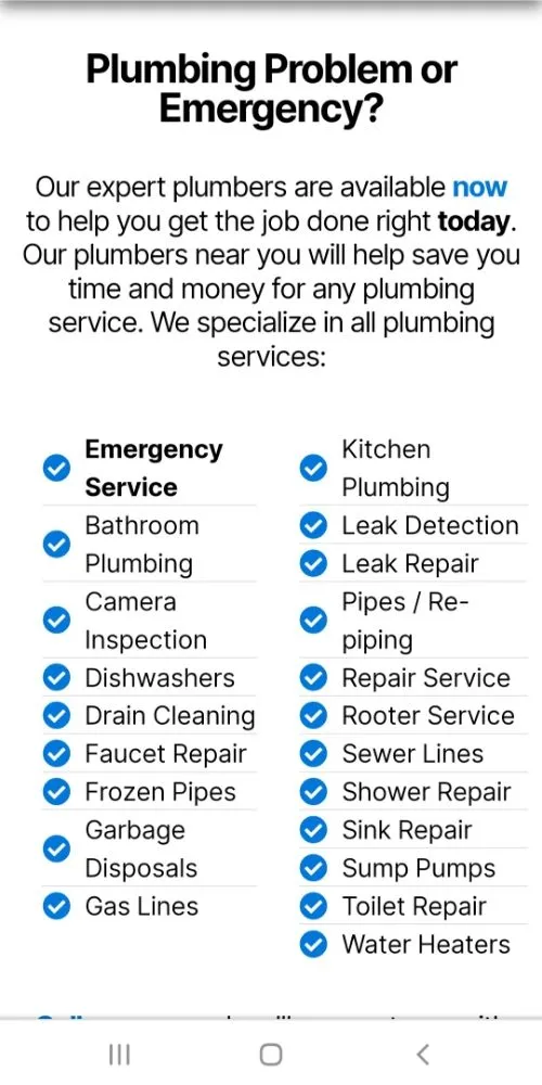 Slide of Pazgarcia Plumbing