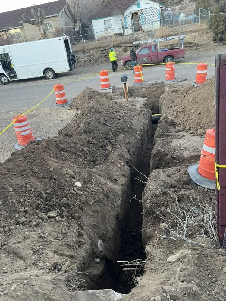 Slide of PBR Drain and Excavation