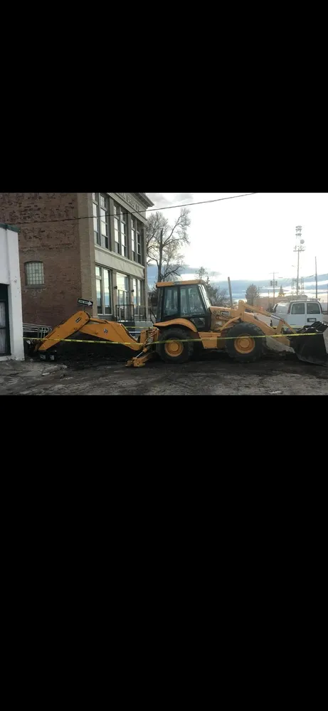 Slide of PBR Drain and Excavation