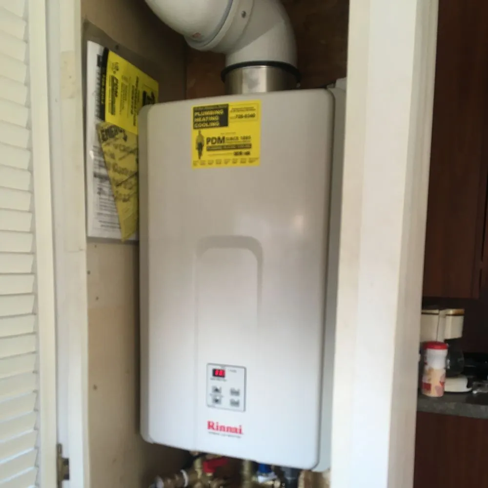 Slide of PDM Plumbing, Heating, Cooling Since 1885