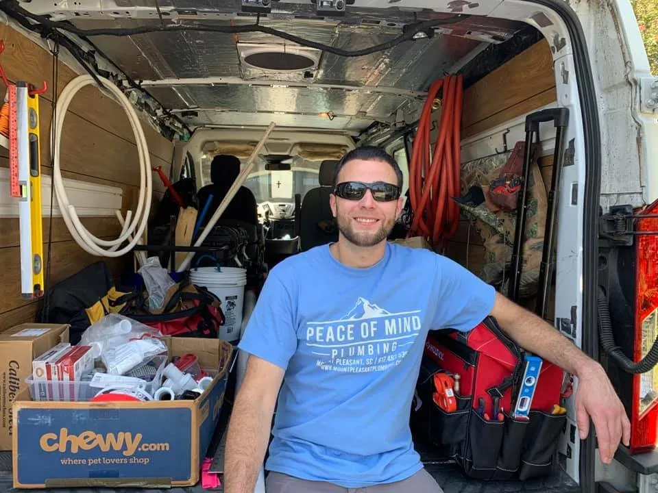 Slide of Peace of Mind Plumbing