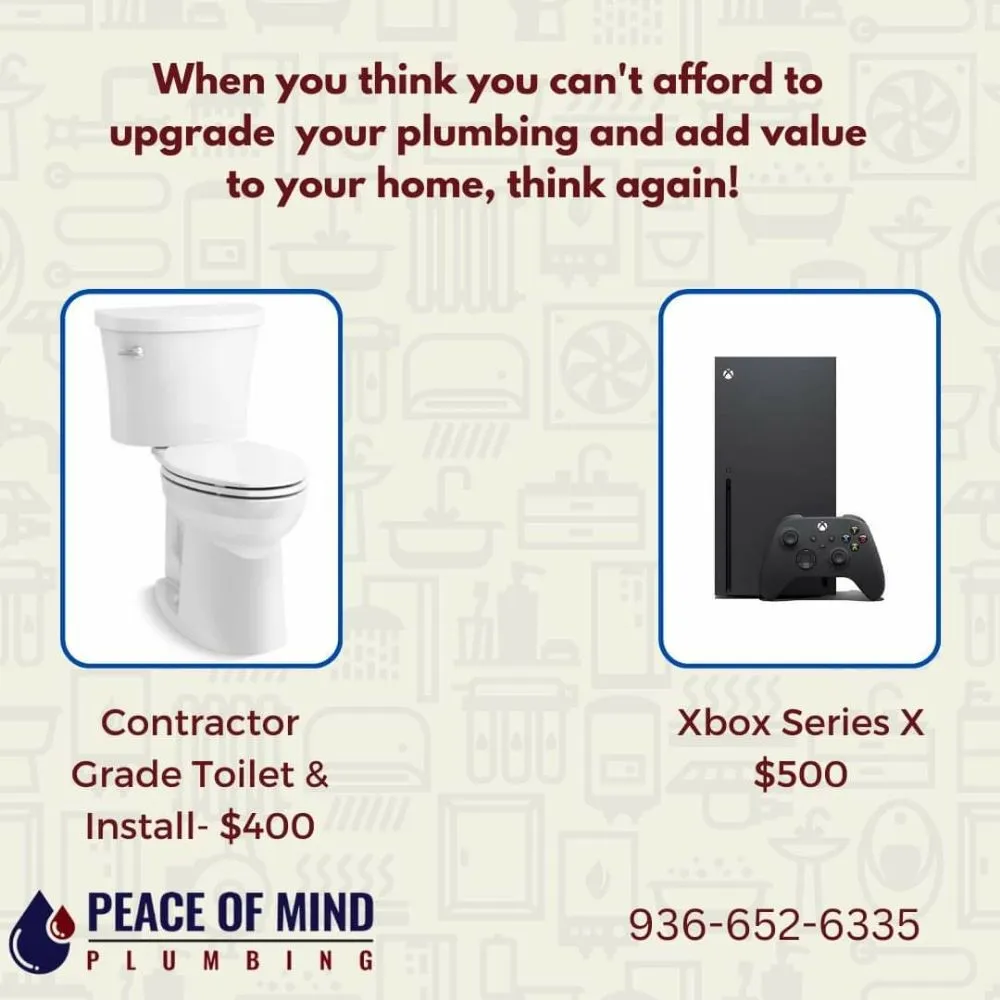 Slide of Peace of Mind Plumbing