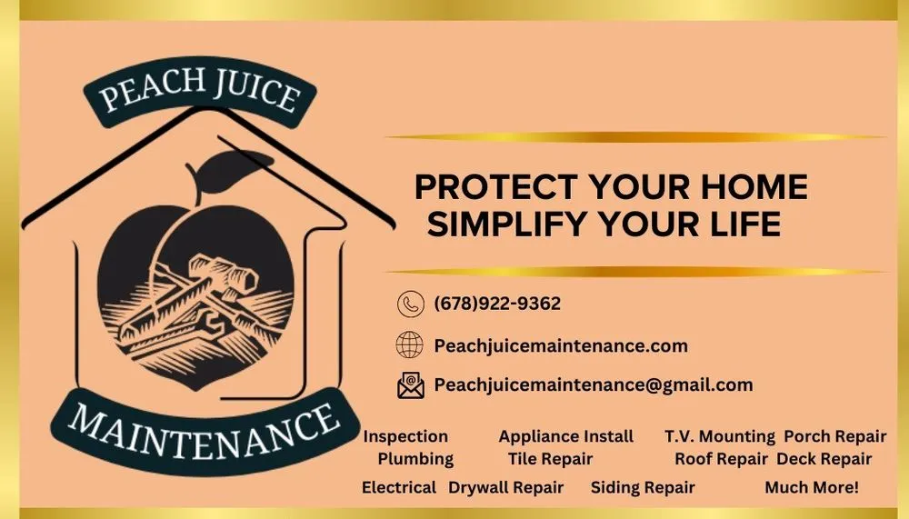 Quality drain cleaning experts serving Douglasville, GA - Peach Juice Maintenance