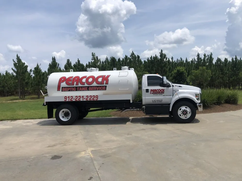 Slide of Peacock Septic Tank Service