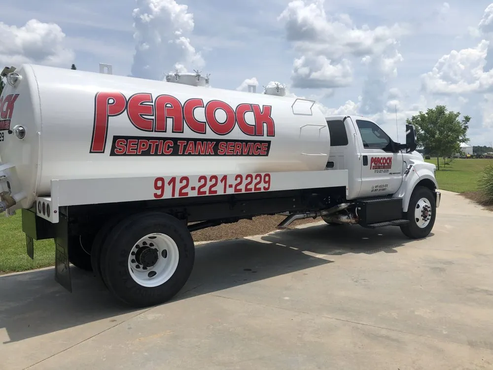 Slide of Peacock Septic Tank Service