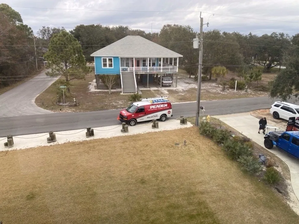 Expert water heater service for homes in Pensacola, FL by Peaden Air Conditioning, Plumbing & Electrical