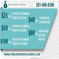 Pearland TX Drain Cleaning Logo