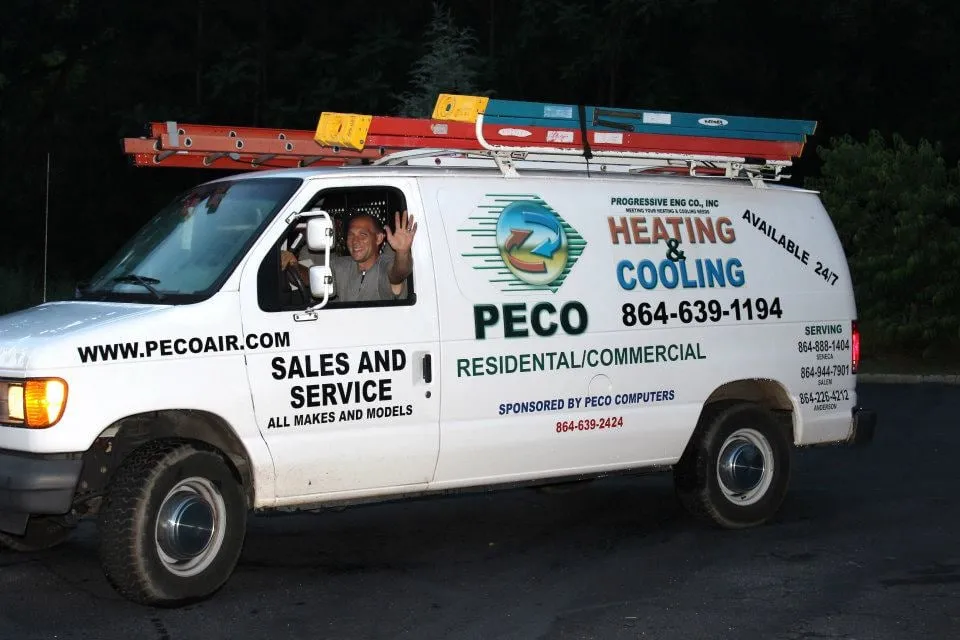 Slide of PECO Heating & Cooling
