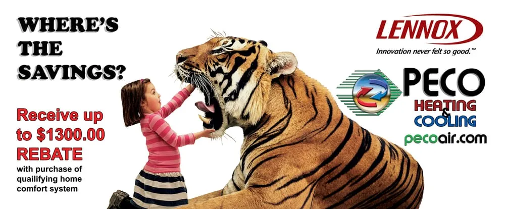 Slide of PECO Heating & Cooling