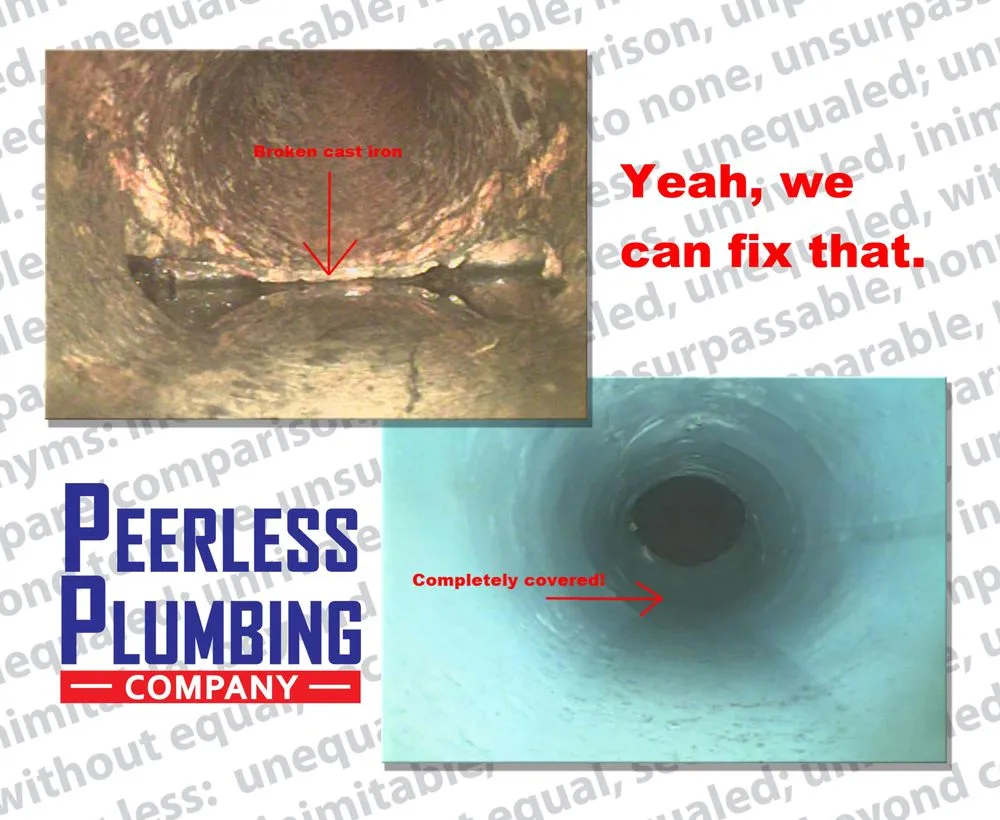 Slide of Peerless Plumbing Company