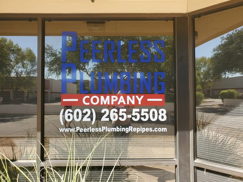 Slide of Peerless Plumbing Company