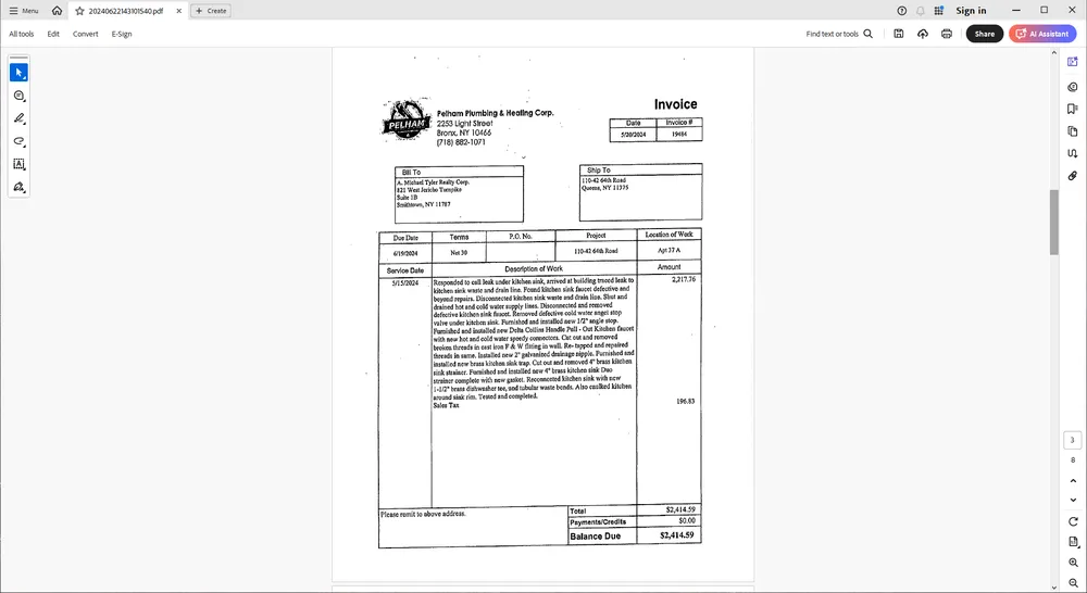 Slide of Pelham Plumbing & Heating