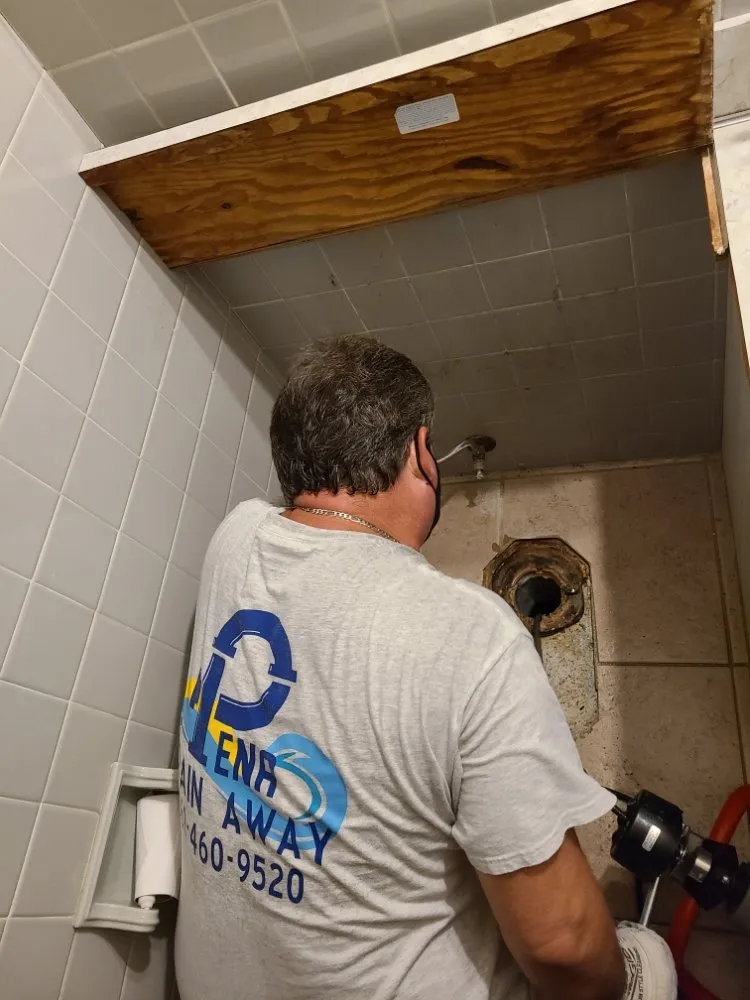 Slide of Pena Drain Away