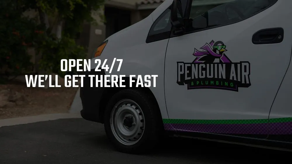 Slide of Penguin Air, Plumbing & Electrical