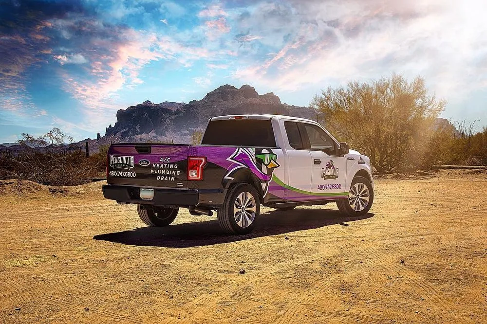 Slide of Penguin Air, Plumbing & Electrical