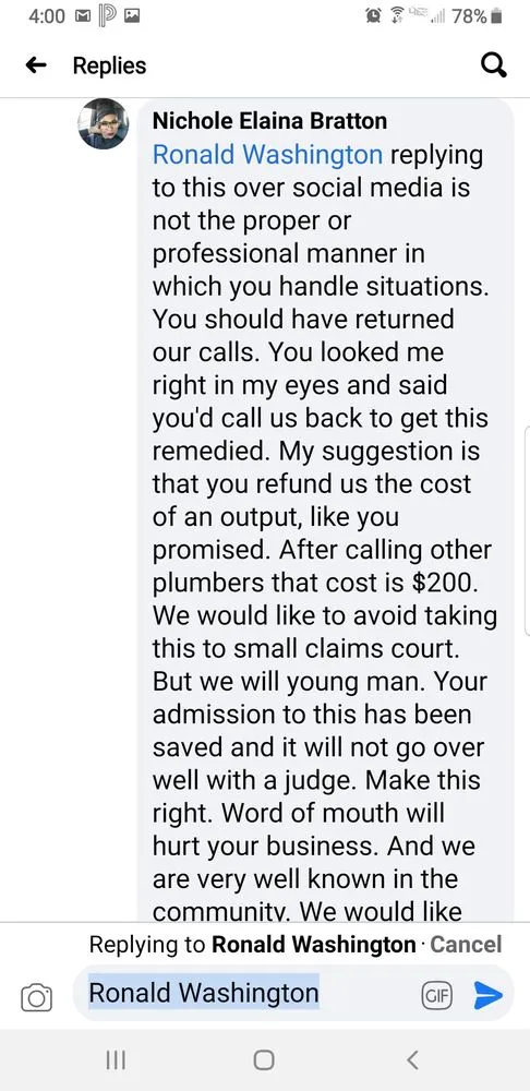 Slide of People's Choice Plumbing