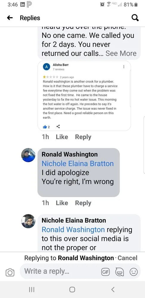 Slide of People's Choice Plumbing