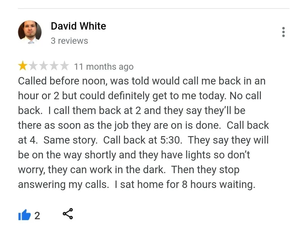 Slide of People's Choice Plumbing