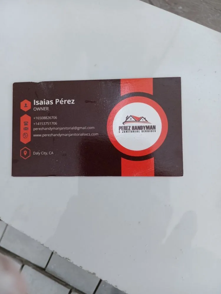 Slide of Perez Handyman & Janitorial Services