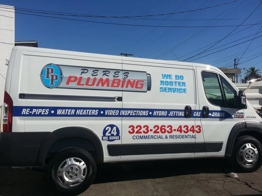 Slide of Perez Plumbing
