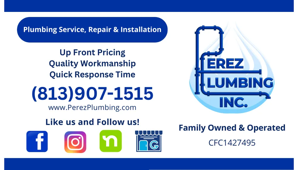 Slide of Perez Plumbing