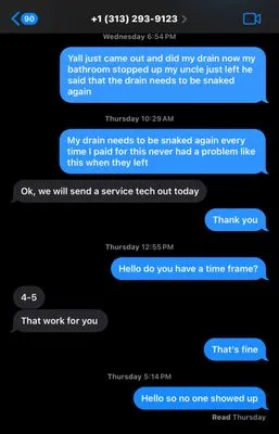 Perez Sewer & Drain Cleaning Logo