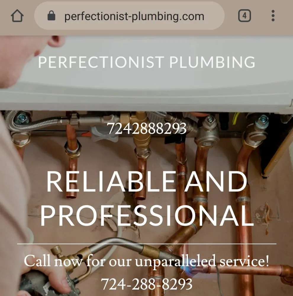 Slide of Perfectionist Plumbing