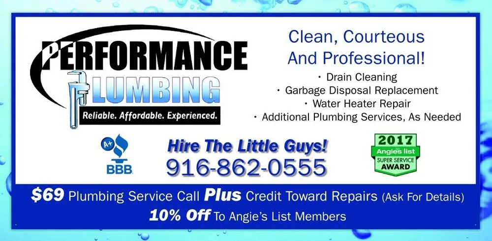 Slide of Performance Plumbing & Drain