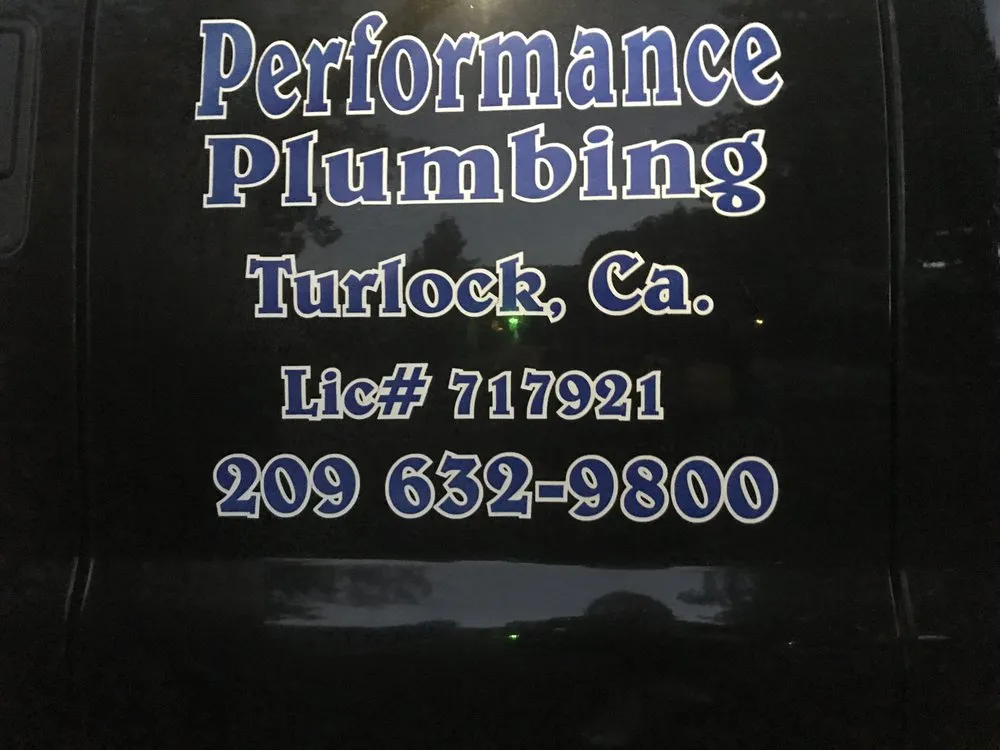 Slide of Performance Plumbing