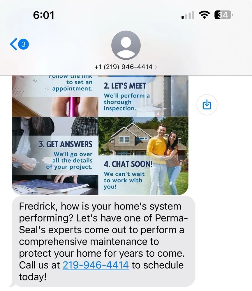 Slide of Perma-Seal Basement Systems